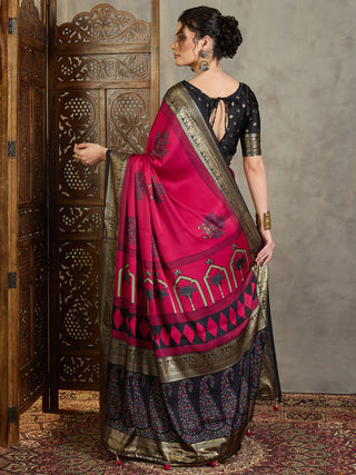 Aavira Classic Semi Modal Saree for Traditional Functions ClothsVilla