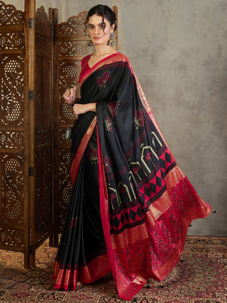 Aavira Classic Semi Modal Saree for Traditional Functions ClothsVilla