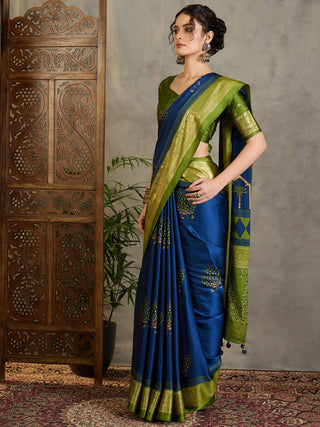 Aavira Classic Semi Modal Saree for Traditional Functions ClothsVilla