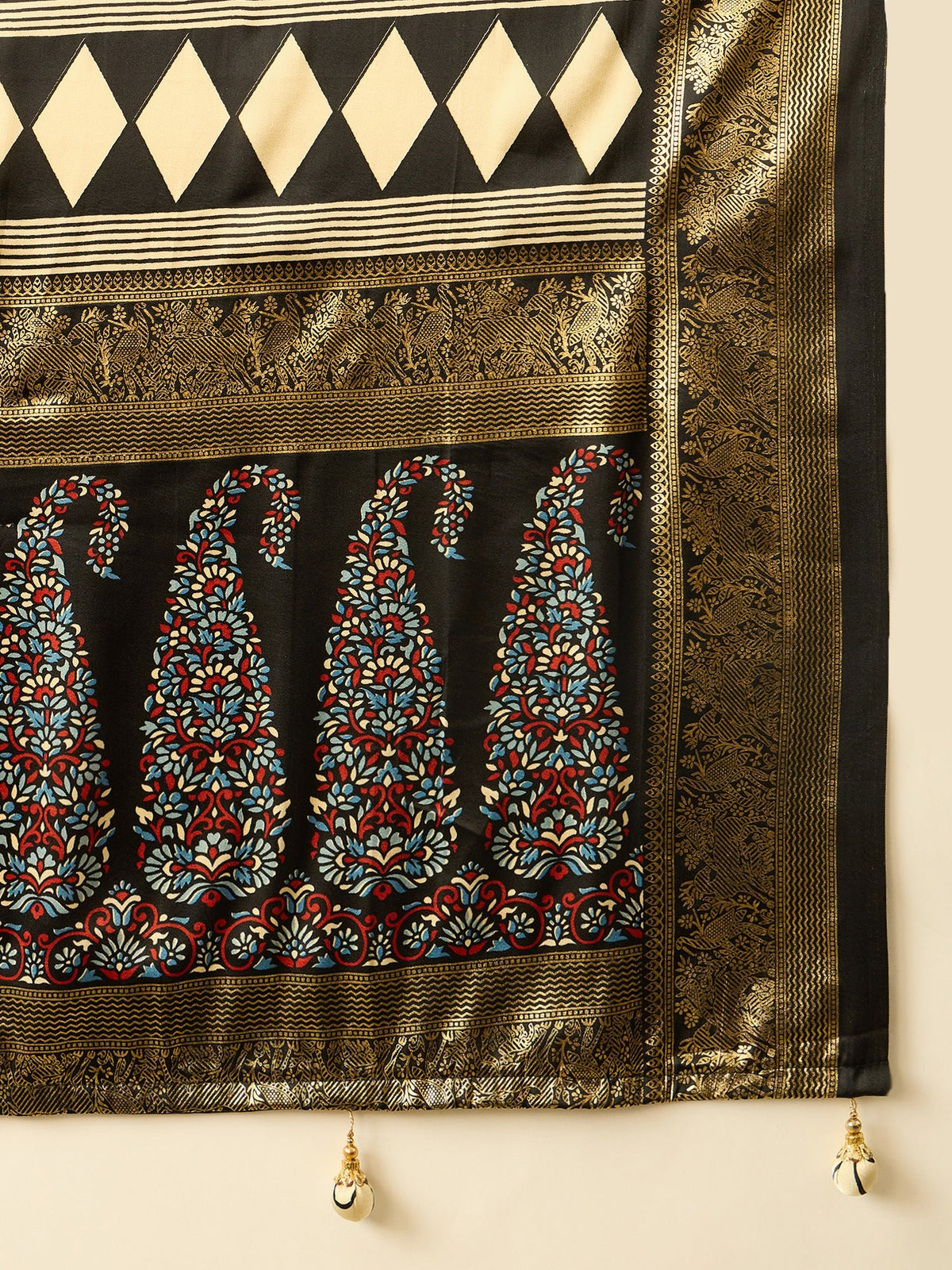 Aavira Classic Semi Modal Saree for Traditional Functions ClothsVilla