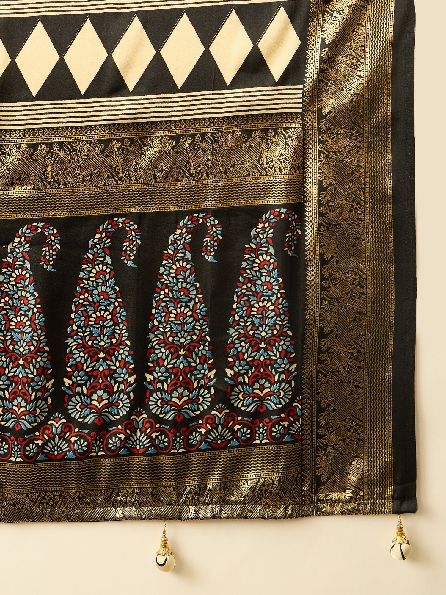 Aavira Classic Semi Modal Saree for Traditional Functions ClothsVilla