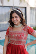 Load image into Gallery viewer, Anarkali Gown with Sequins, Zari Work ClothsVilla