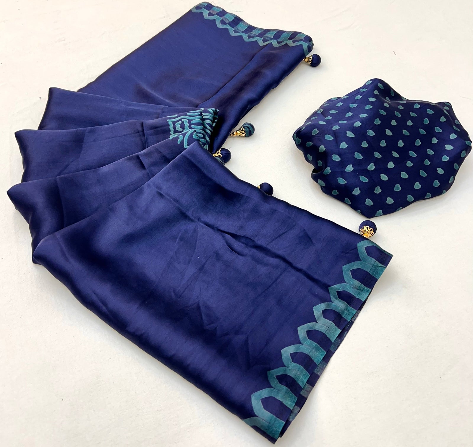 Anvaya Stylish Semi Modal Saree for Party & Festive Wear ClothsVilla