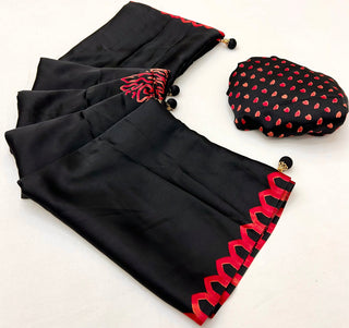Anvaya Stylish Semi Modal Saree for Party & Festive Wear ClothsVilla