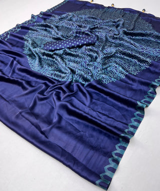 Anvaya Stylish Semi Modal Saree for Party & Festive Wear ClothsVilla