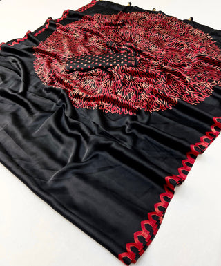 Anvaya Stylish Semi Modal Saree for Party & Festive Wear ClothsVilla