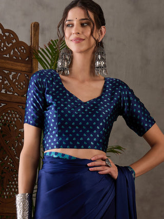 Anvaya Stylish Semi Modal Saree for Party & Festive Wear ClothsVilla