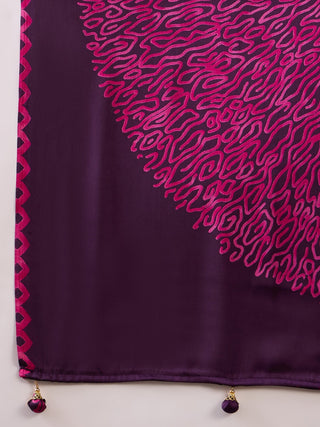 Anvaya Stylish Semi Modal Saree for Party & Festive Wear ClothsVilla