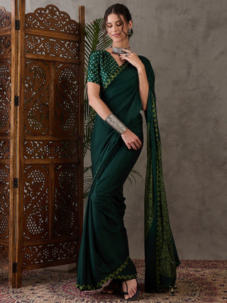 Anvaya Stylish Semi Modal Saree for Party & Festive Wear ClothsVilla