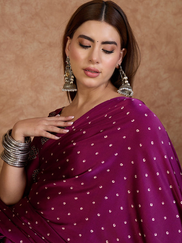 Aroshni Lightweight Semi Modal Saree for Festive Occasions ClothsVilla