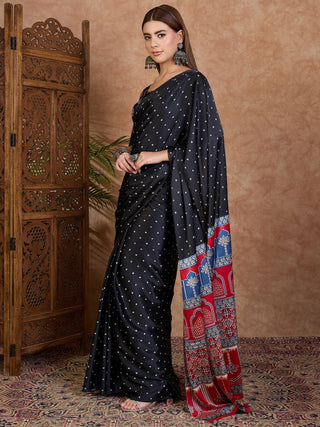 Aroshni Lightweight Semi Modal Saree for Festive Occasions ClothsVilla