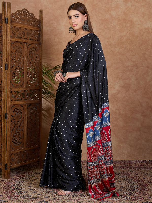 Aroshni Lightweight Semi Modal Saree for Festive Occasions ClothsVilla