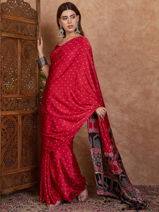 Aroshni Lightweight Semi Modal Saree for Festive Occasions ClothsVilla