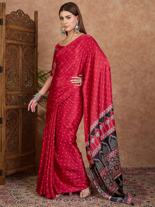 Aroshni Lightweight Semi Modal Saree for Festive Occasions ClothsVilla