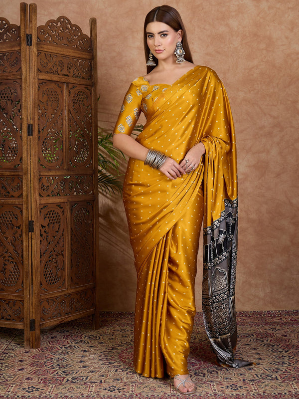 Aroshni Lightweight Semi Modal Saree for Festive Occasions ClothsVilla