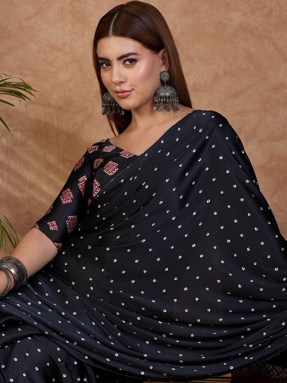 Aroshni Lightweight Semi Modal Saree for Festive Occasions ClothsVilla
