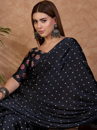 Aroshni Lightweight Semi Modal Saree for Festive Occasions ClothsVilla
