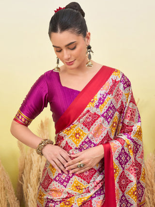 Arunika Premium Semi Modal Saree for Festive Wear ClothsVilla