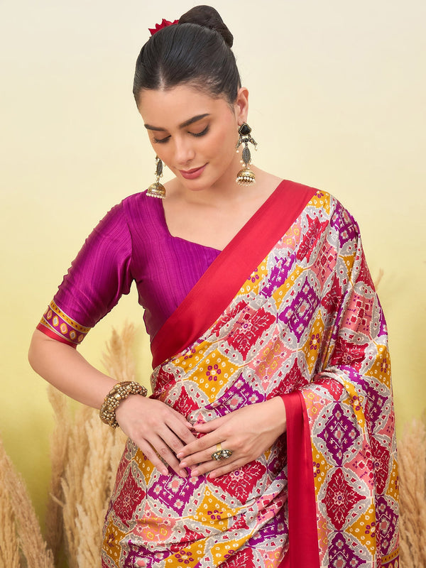 Arunika Premium Semi Modal Saree for Festive Wear ClothsVilla