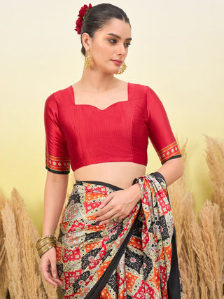 Arunika Premium Semi Modal Saree for Festive Wear ClothsVilla
