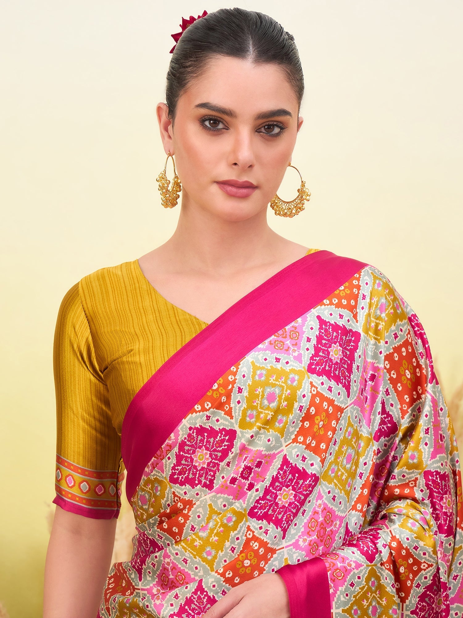 Arunika Premium Semi Modal Saree for Festive Wear ClothsVilla