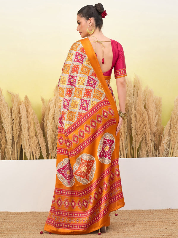 Arunika Premium Semi Modal Saree for Festive Wear ClothsVilla