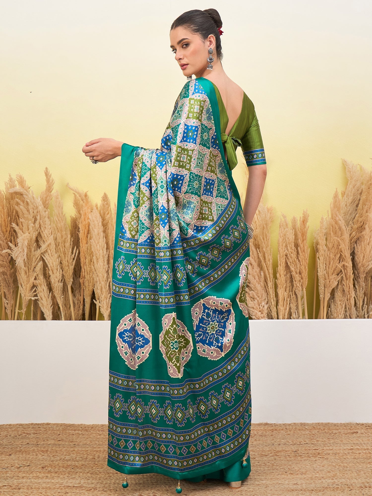 Arunika Premium Semi Modal Saree for Festive Wear ClothsVilla