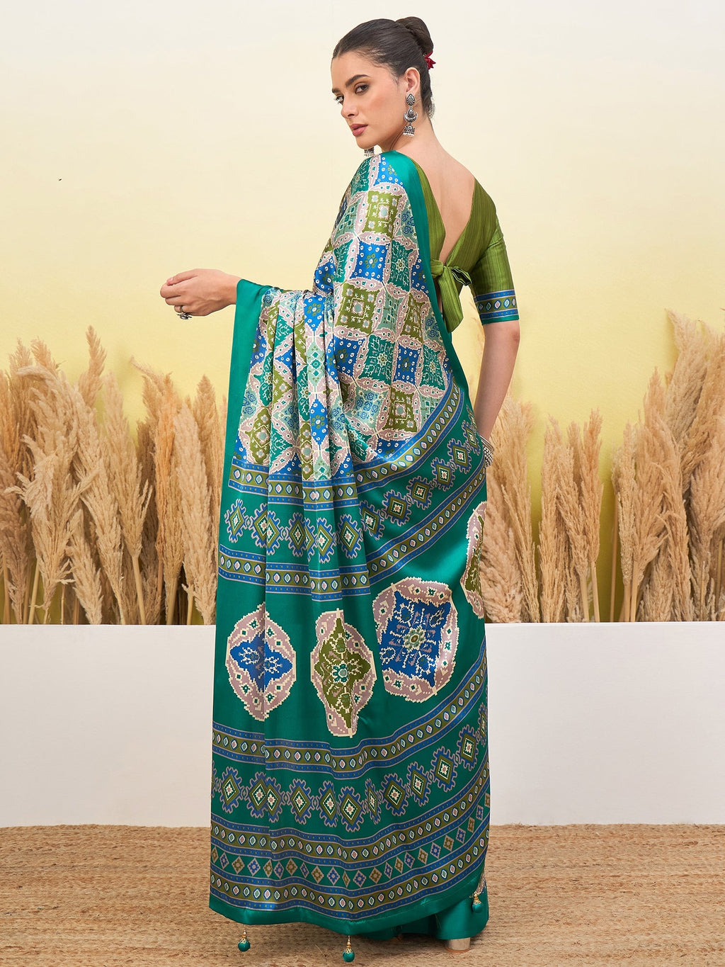 Arunika Premium Semi Modal Saree for Festive Wear ClothsVilla