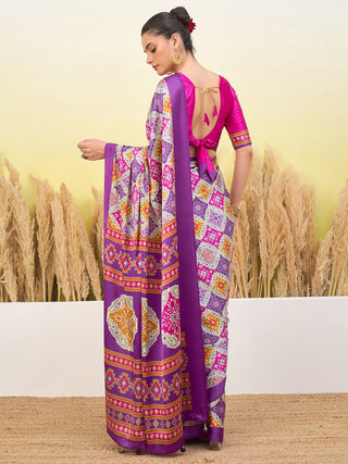 Arunika Premium Semi Modal Saree for Festive Wear ClothsVilla