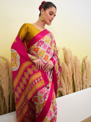 Arunika Premium Semi Modal Saree for Festive Wear ClothsVilla