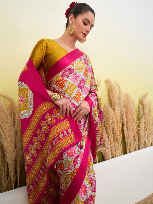 Arunika Premium Semi Modal Saree for Festive Wear ClothsVilla