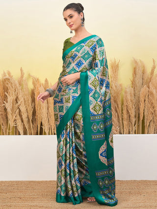 Arunika Premium Semi Modal Saree for Festive Wear ClothsVilla
