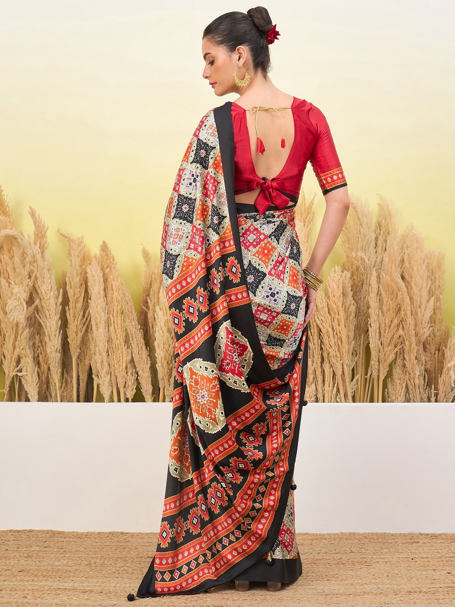 Arunika Premium Semi Modal Saree for Festive Wear ClothsVilla