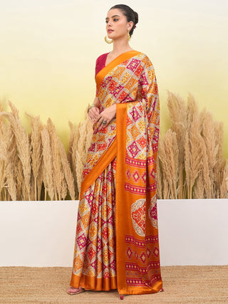 Arunika Premium Semi Modal Saree for Festive Wear ClothsVilla