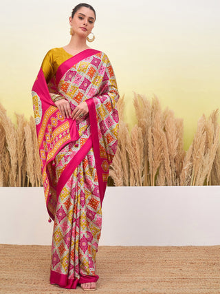Arunika Premium Semi Modal Saree for Festive Wear ClothsVilla