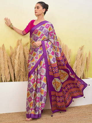 Arunika Premium Semi Modal Saree for Festive Wear ClothsVilla