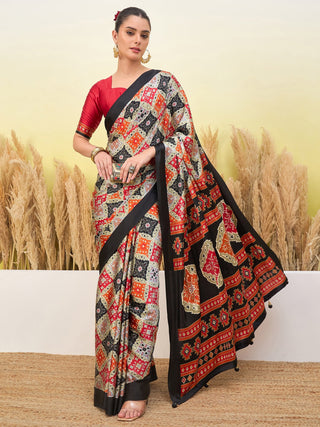 Arunika Premium Semi Modal Saree for Festive Wear ClothsVilla