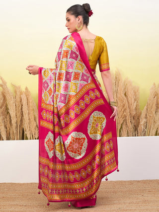 Arunika Premium Semi Modal Saree for Festive Wear ClothsVilla