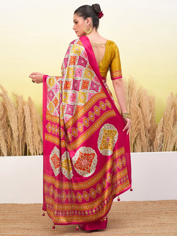 Arunika Premium Semi Modal Saree for Festive Wear ClothsVilla