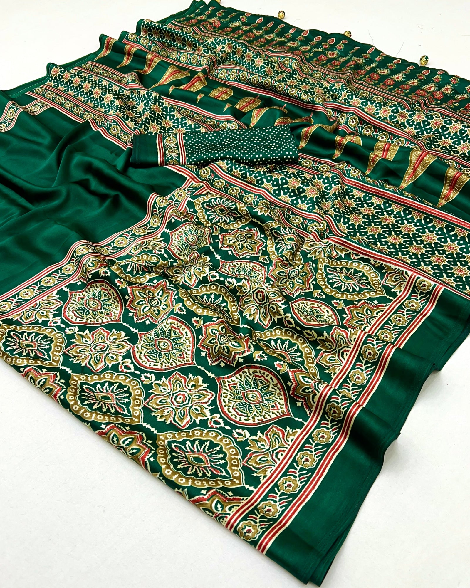 Avyanna Soft Drape Semi Modal Saree for Party Wear ClothsVilla