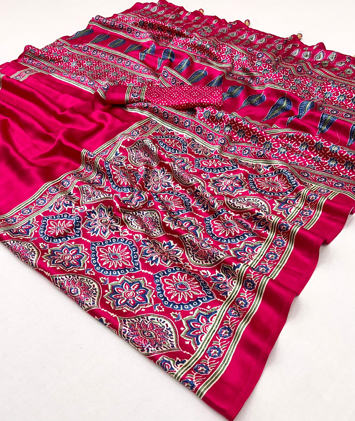 Avyanna Soft Drape Semi Modal Saree for Party Wear ClothsVilla