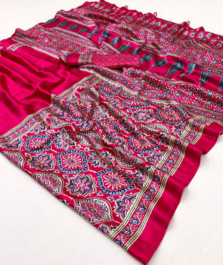 Avyanna Soft Drape Semi Modal Saree for Party Wear ClothsVilla