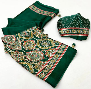 Avyanna Soft Drape Semi Modal Saree for Party Wear ClothsVilla