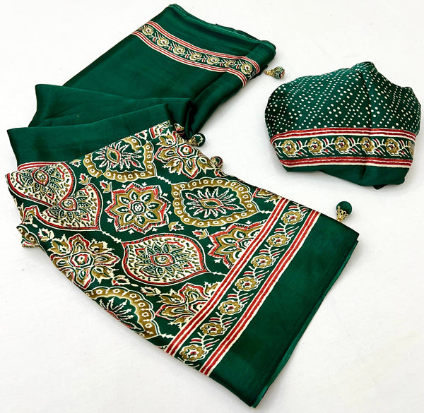 Avyanna Soft Drape Semi Modal Saree for Party Wear ClothsVilla