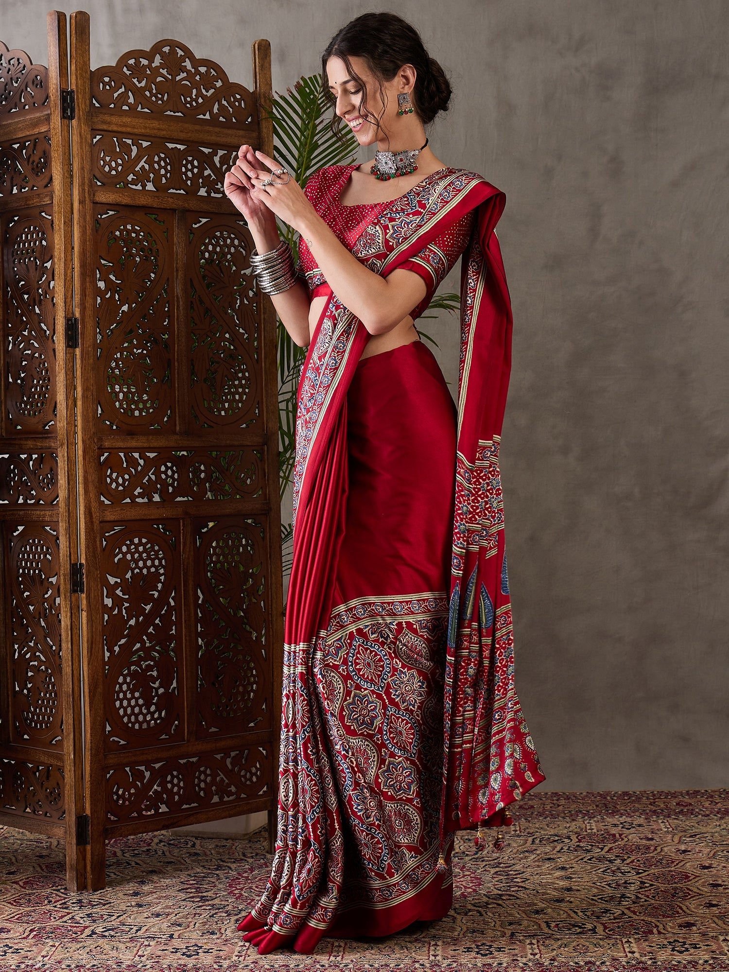Avyanna Soft Drape Semi Modal Saree for Party Wear ClothsVilla
