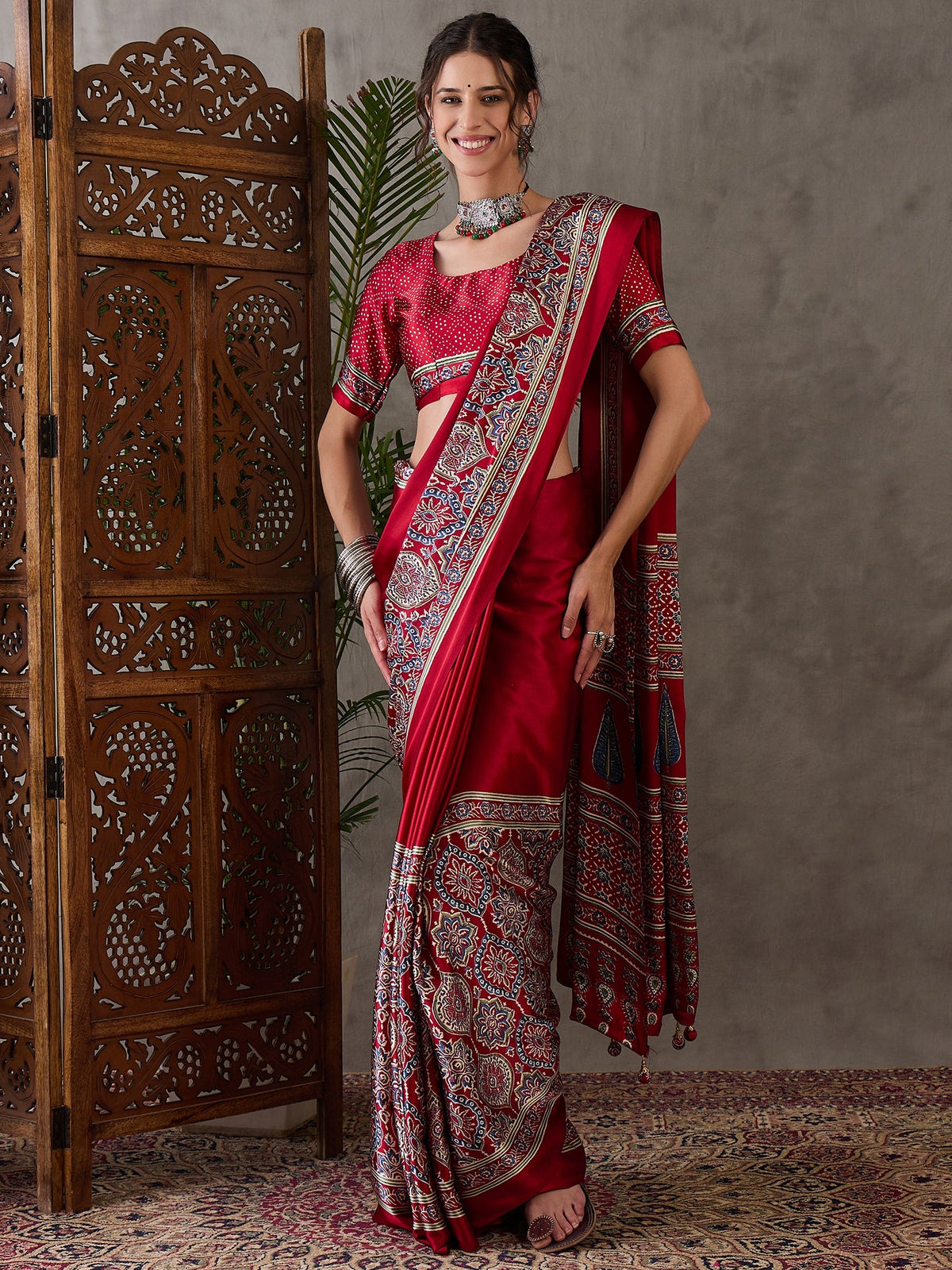 Avyanna Soft Drape Semi Modal Saree for Party Wear ClothsVilla