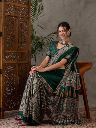 Avyanna Soft Drape Semi Modal Saree for Party Wear ClothsVilla