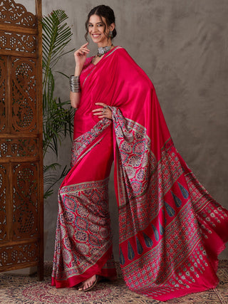 Avyanna Soft Drape Semi Modal Saree for Party Wear ClothsVilla