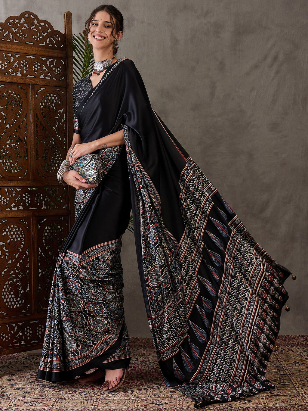 Avyanna Soft Drape Semi Modal Saree for Party Wear ClothsVilla