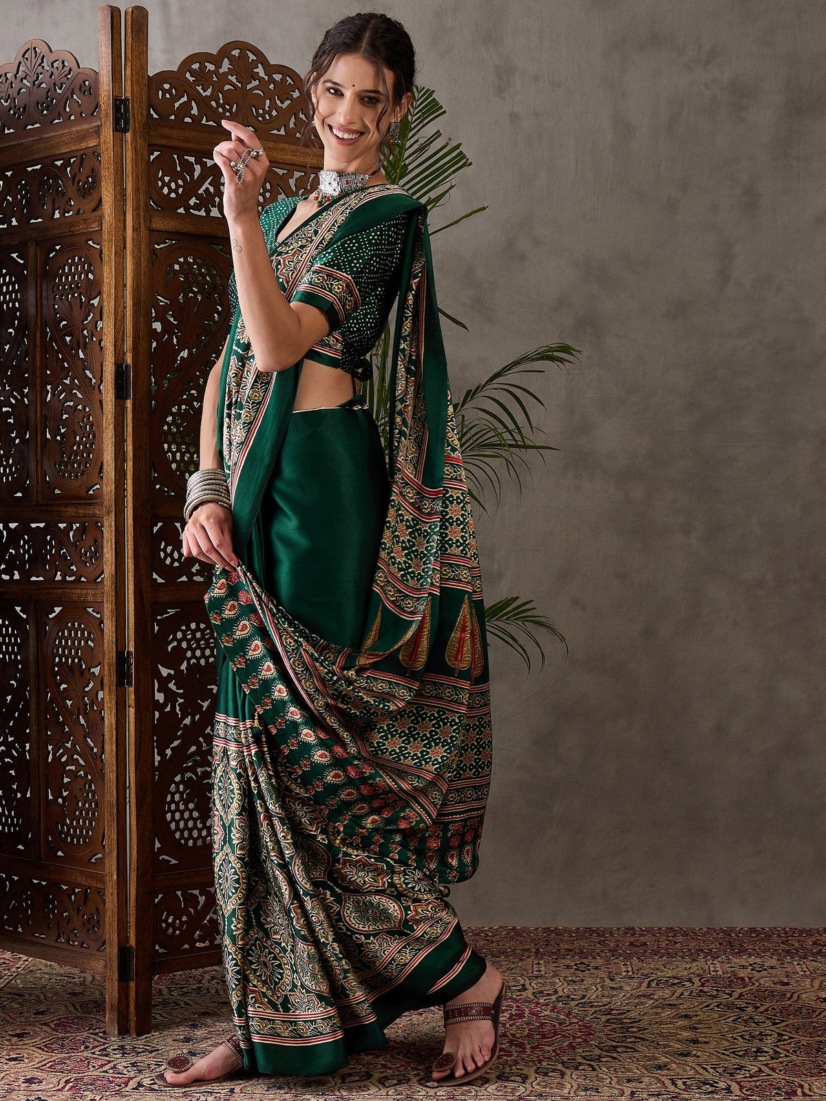 Avyanna Soft Drape Semi Modal Saree for Party Wear ClothsVilla